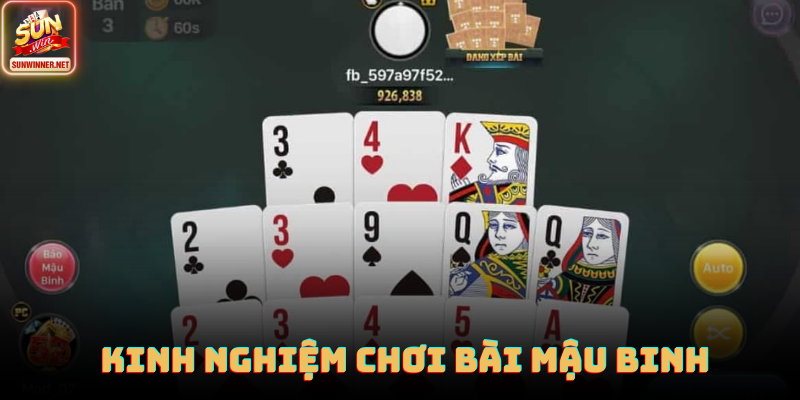 Bài Mậu Binh: Game Xếp Bài Chiến Thuật Đỉnh Cao Tại Sunwin Người chơi phân tích 13 lá và chọn cách chia chi phù hợp