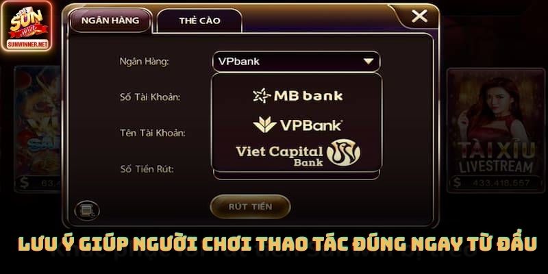 Rút Tiền SUNWIN: Quy Trình Nhanh Gọn Và Dễ Kiểm Soát Lưu ý giúp người chơi thao tác đúng ngay từ đầu